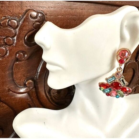 Betsey johnson colorful earrings - Picture 2 of 5